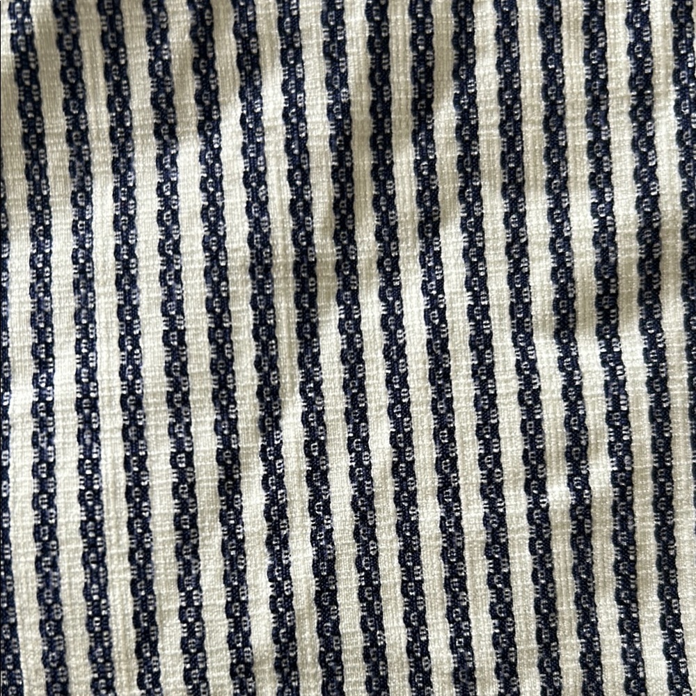 Rachel Zoe Striped Navy Blue and White Ankle Pants - Picture 5 of 8